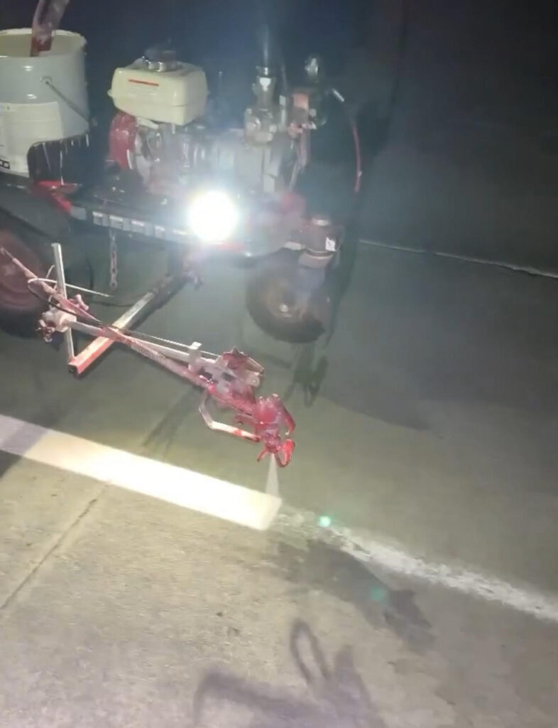 parking lot striping flower mound