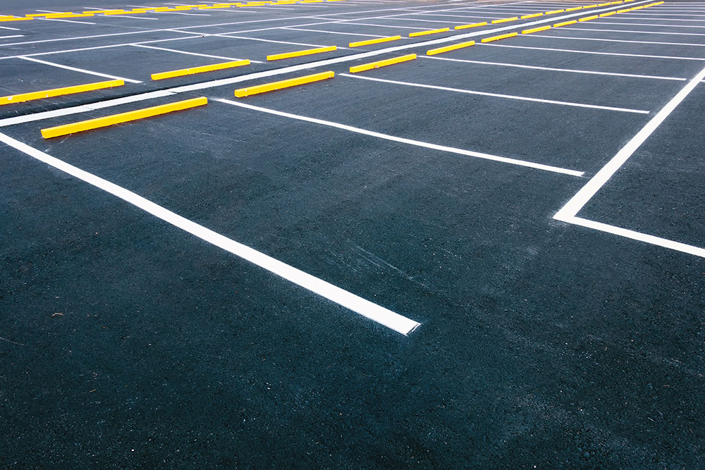 Symbol on parking lot